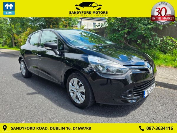 Renault Clio Hatchback, Petrol, 2015, Black
