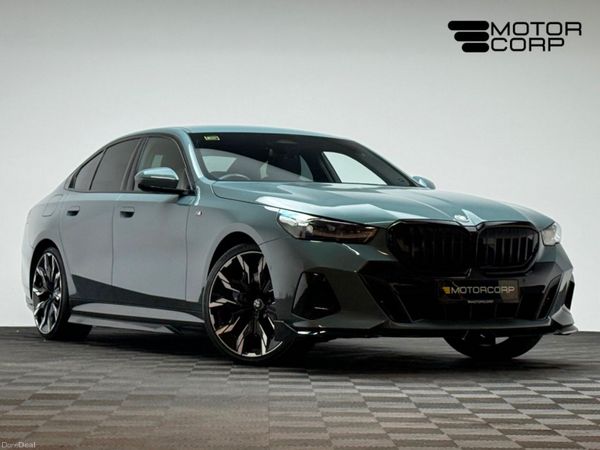 BMW i5 Saloon, Electric, 2024, Green