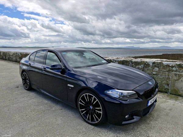 BMW 5-Series Saloon, Diesel, 2014, Black