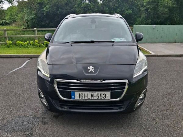 Peugeot 5008 MPV, Diesel, 2016, Black