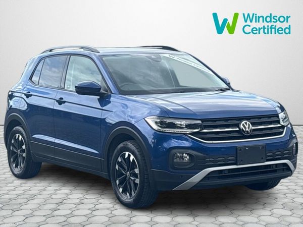 Volkswagen T-Cross SUV, Petrol, 2020, Blue