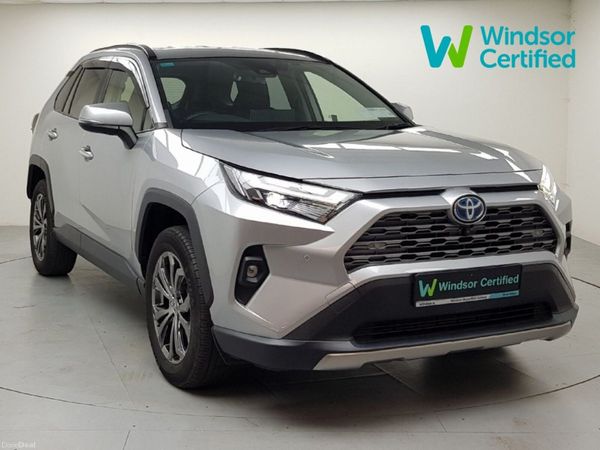 Toyota RAV4 SUV, Petrol Hybrid, 2022, Silver