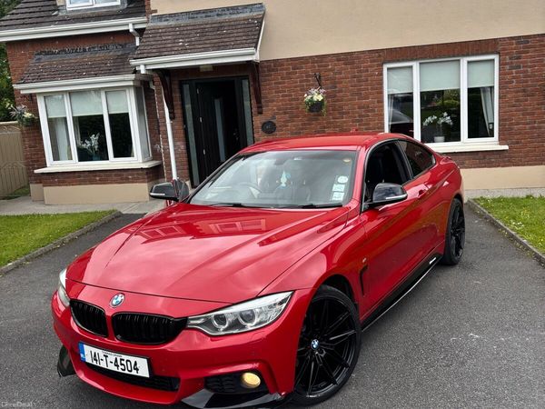 BMW 4-Series Coupe, Diesel, 2014, Red