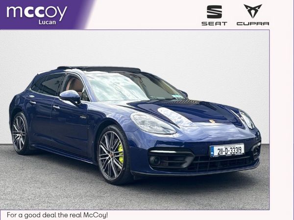 Porsche Panamera Estate, Petrol Plug-in Hybrid, 2021, Blue