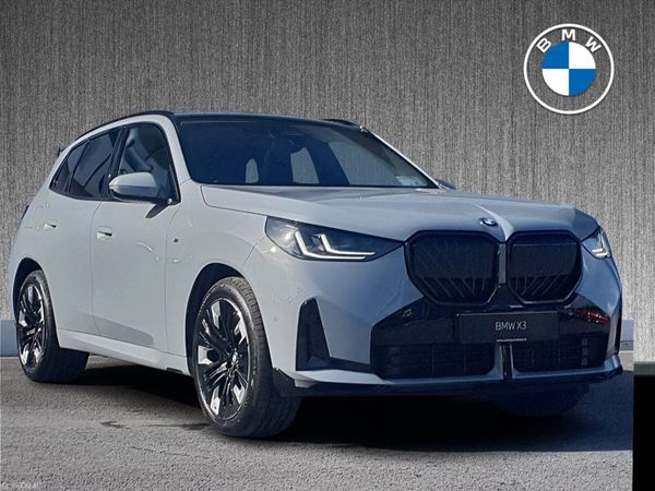 BMW X3 SUV, Petrol Plug-in Hybrid, 2026, Grey