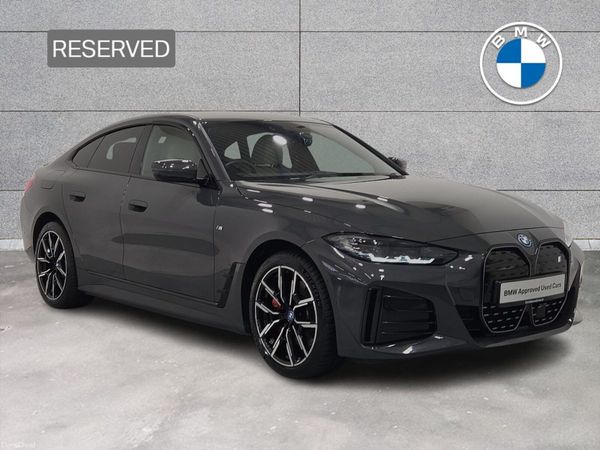 BMW i4 Hatchback, Electric, 2023, Grey