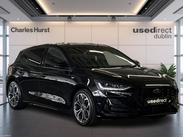 Ford Focus Hatchback, Petrol Hybrid, 2023, White