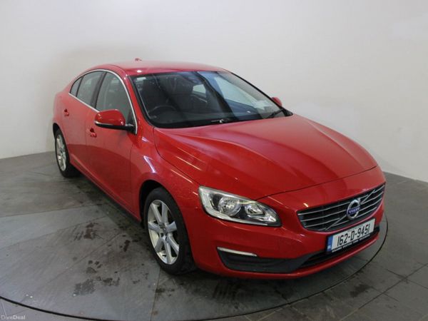 Volvo S60 Saloon, Diesel, 2016, Red