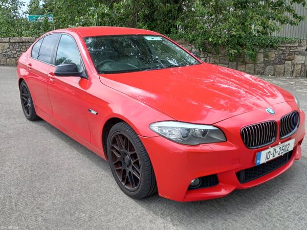 BMW 5-Series Saloon, Diesel, 2010, Red