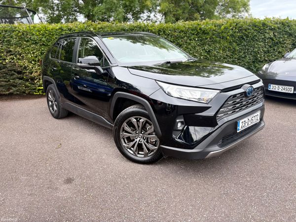 Toyota RAV4 SUV, Petrol Hybrid, 2023, Black