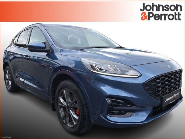 Ford Kuga SUV, Petrol Plug-in Hybrid, 2024, Blue