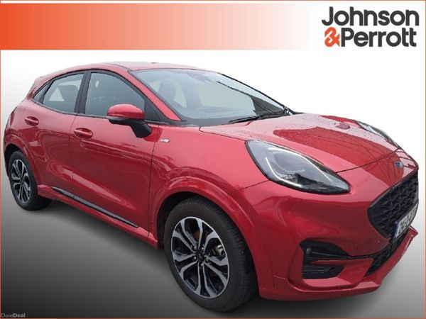 Ford Puma MPV, Petrol Hybrid, 2024, Red