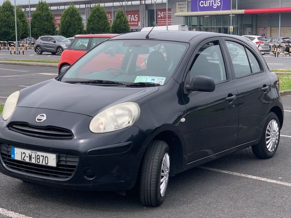 Nissan Micra Hatchback, Petrol, 2012, Black