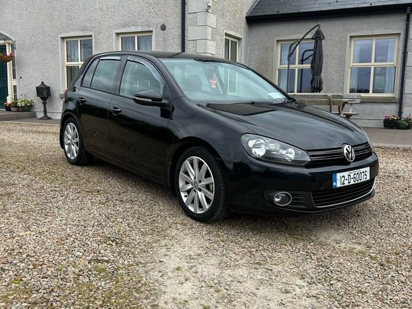 Volkswagen Golf Hatchback, Diesel, 2012, Black