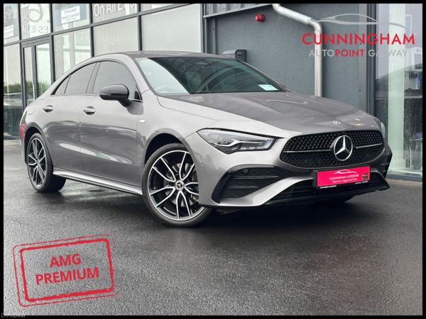 Mercedes-Benz CLA Coupe, Petrol Hybrid, 2025, Grey