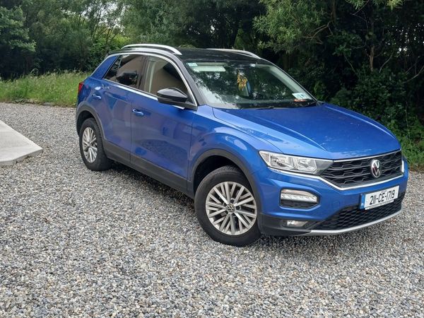 Volkswagen T-Roc SUV, Diesel, 2021, Blue