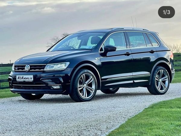 Volkswagen Tiguan SUV, Diesel, 2018, Black