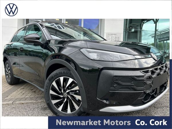 Volkswagen T-Roc SUV, Petrol Hybrid, 2026, Black
