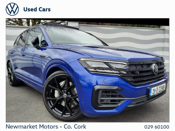 Volkswagen Touareg SUV, Petrol Plug-in Hybrid, 2021, Blue