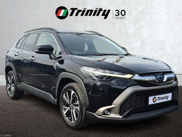 Toyota Corolla Cross SUV, Petrol Hybrid, 2023, Black
