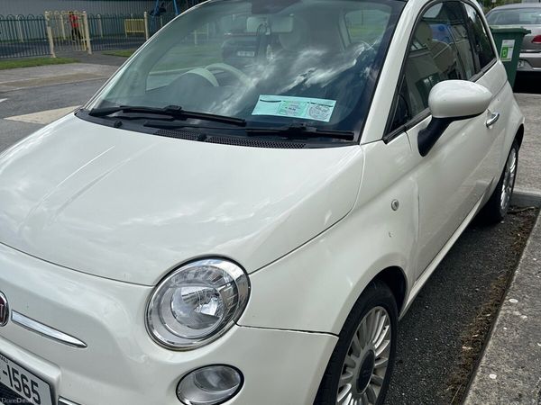 Fiat 500 Hatchback, Petrol, 2013, White