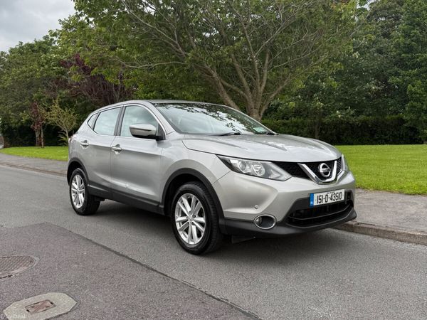 Nissan Qashqai Hatchback, Petrol, 2015, Silver
