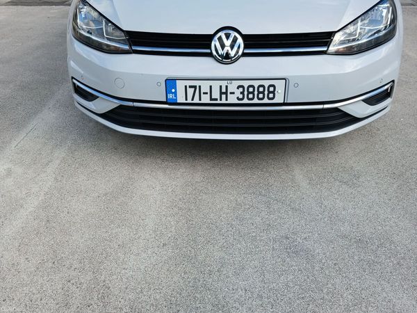 Volkswagen Golf Hatchback, Diesel, 2017, Silver