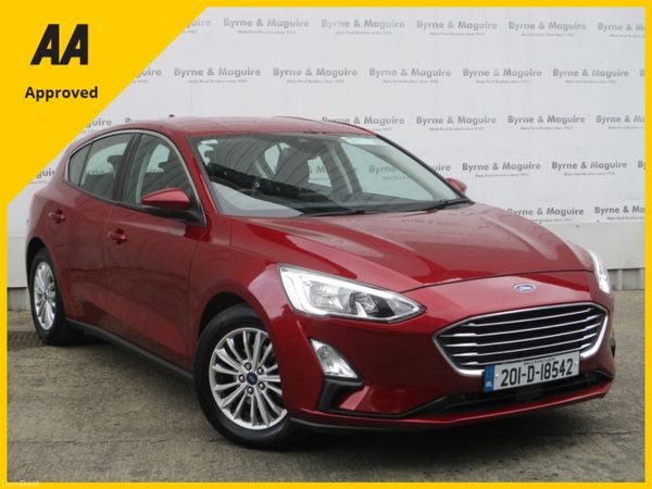 Ford Focus Hatchback, Petrol, 2020, Red