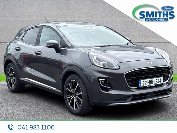 Ford Puma MPV, Petrol Hybrid, 2022, Grey