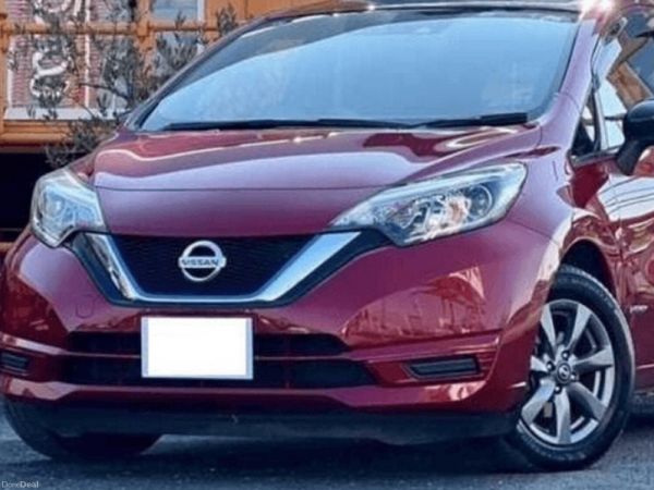 Nissan Note Hatchback, Petrol Hybrid, 2020, Red
