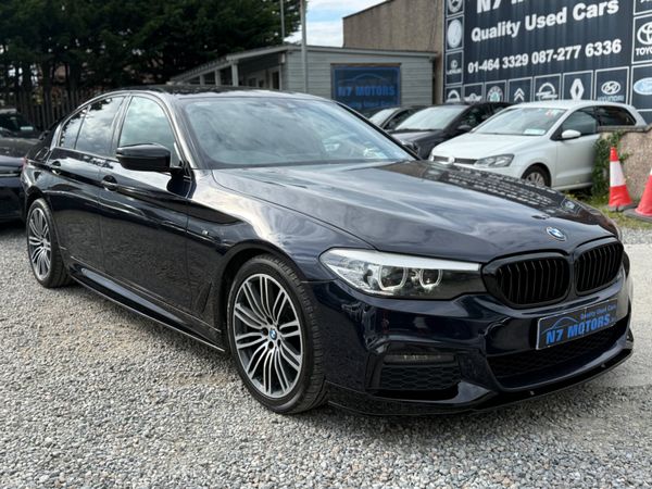 BMW 5-Series Saloon, Diesel, 2020, Black