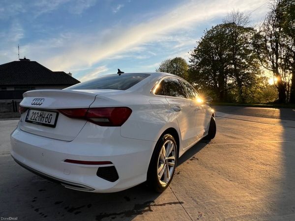 Audi A3 Saloon, Petrol, 2021, White