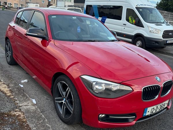 BMW 1-Series Estate, Diesel, 2012, Red