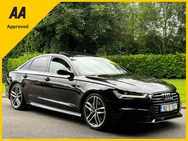 Audi A6 Saloon, Diesel, 2015, Black