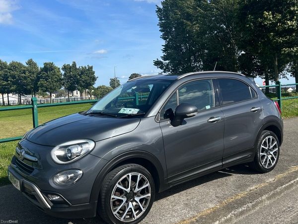 Fiat 500X Hatchback, Diesel, 2016, Grey