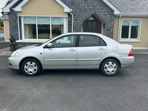 Toyota Corolla Saloon, Petrol, 2006, Silver