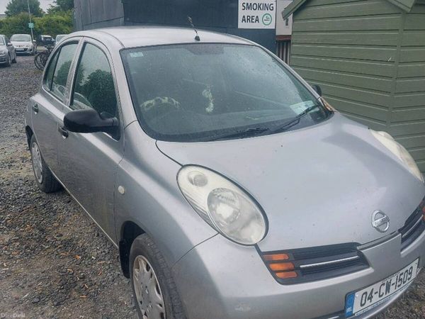 Nissan Micra Hatchback, Petrol, 2004, Silver