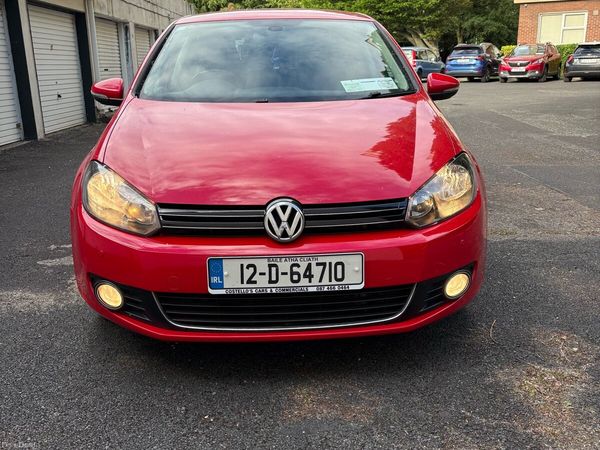 Volkswagen Golf Hatchback, Petrol, 2012, Red