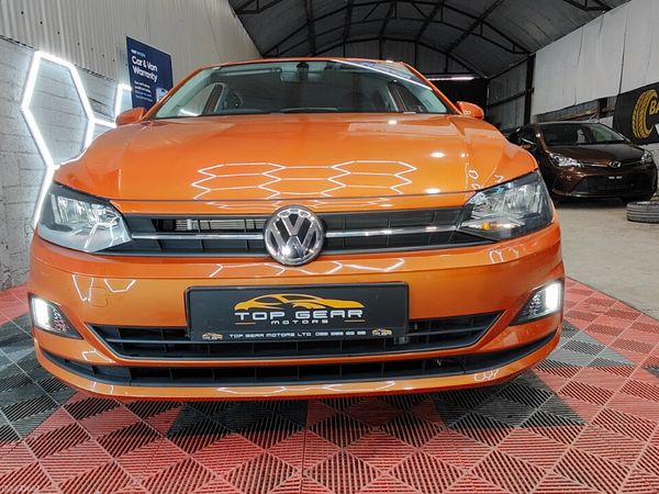 Volkswagen Polo Hatchback, Petrol, 2018, Orange