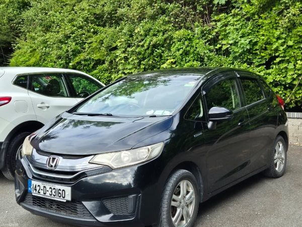 Honda Fit Hatchback, Petrol Hybrid, 2014, Black