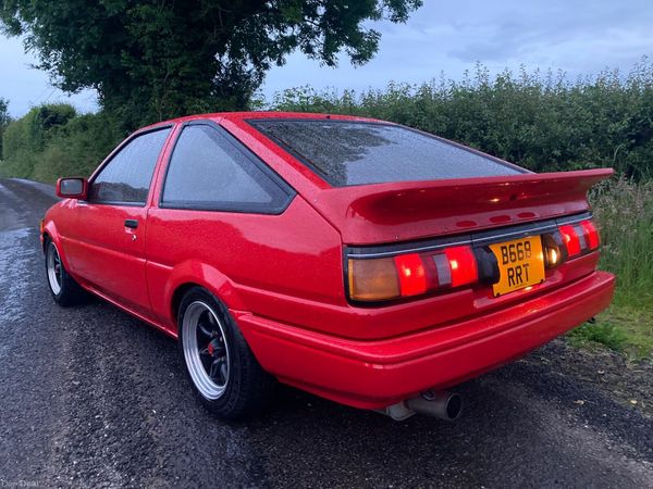 Toyota Corolla Coupe, Petrol, 1985, Red