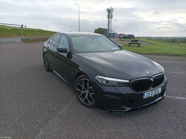 BMW 5-Series Saloon, Diesel, 2022, Black
