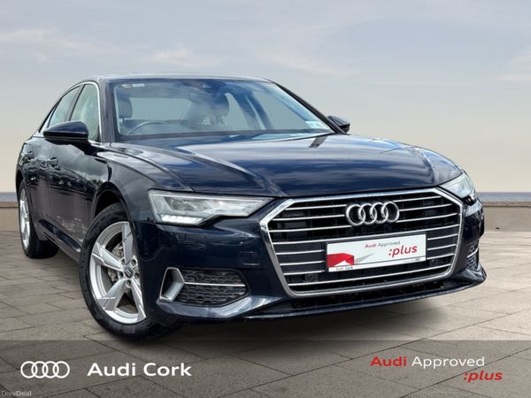 Audi A6 Saloon, Diesel, 2020, Blue