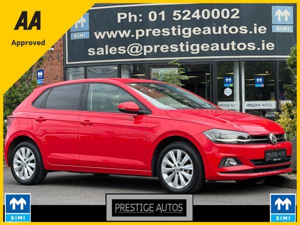 Volkswagen Polo Hatchback, Petrol, 2018, Red