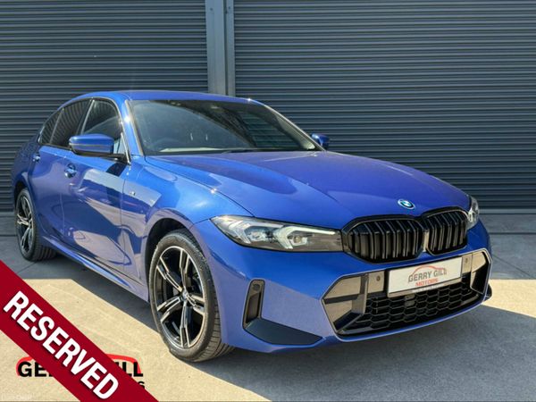 BMW 3-Series Saloon, Petrol Plug-in Hybrid, 2025, Blue