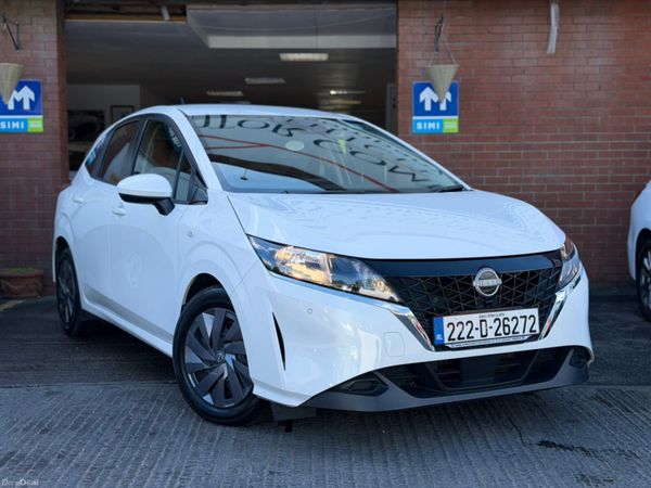 Nissan Note Hatchback, Petrol Hybrid, 2022, White