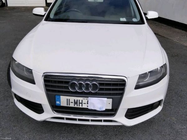 Audi A4 Saloon, Diesel, 2011, White