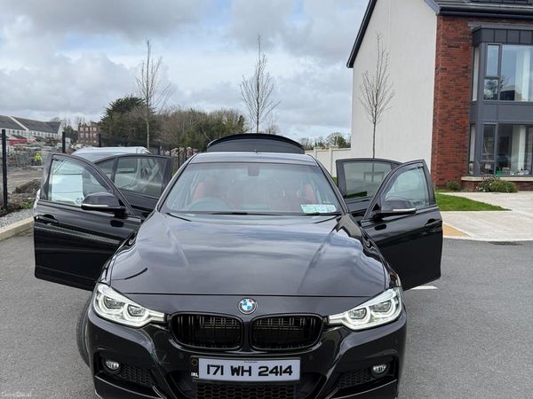 BMW 3-Series Saloon, Petrol Plug-in Hybrid, 2017, Black