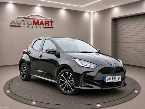 Toyota Yaris Hatchback, Petrol Hybrid, 2020, Black