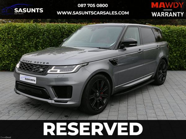Land Rover Range Rover Sport SUV, Petrol Hybrid, 2020, Grey